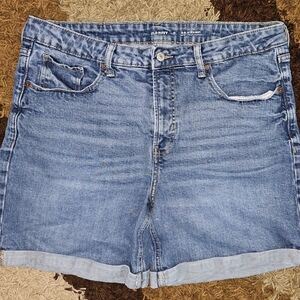 Old Navy Women's Blue Denim Shorts